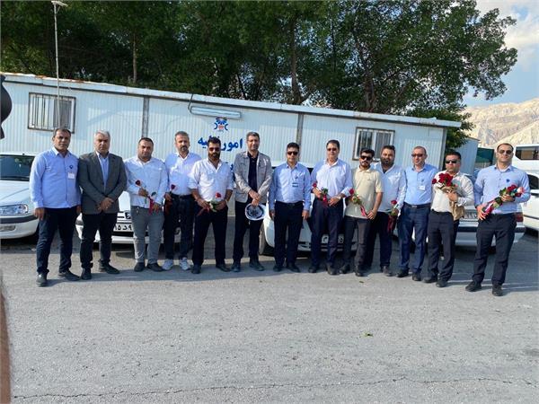 تقدیر از همکاران واحد نقلیه به مناسبت روز ملی حمل‌ونقل